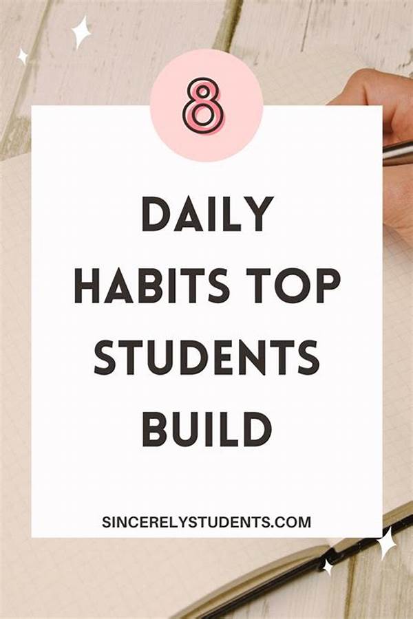 Best Daily Habits Of Highly Successful Students